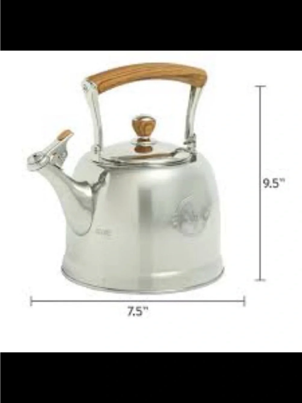 Stainless Steel 1.8-Quart Tea Kettle- The Pioneer Woman